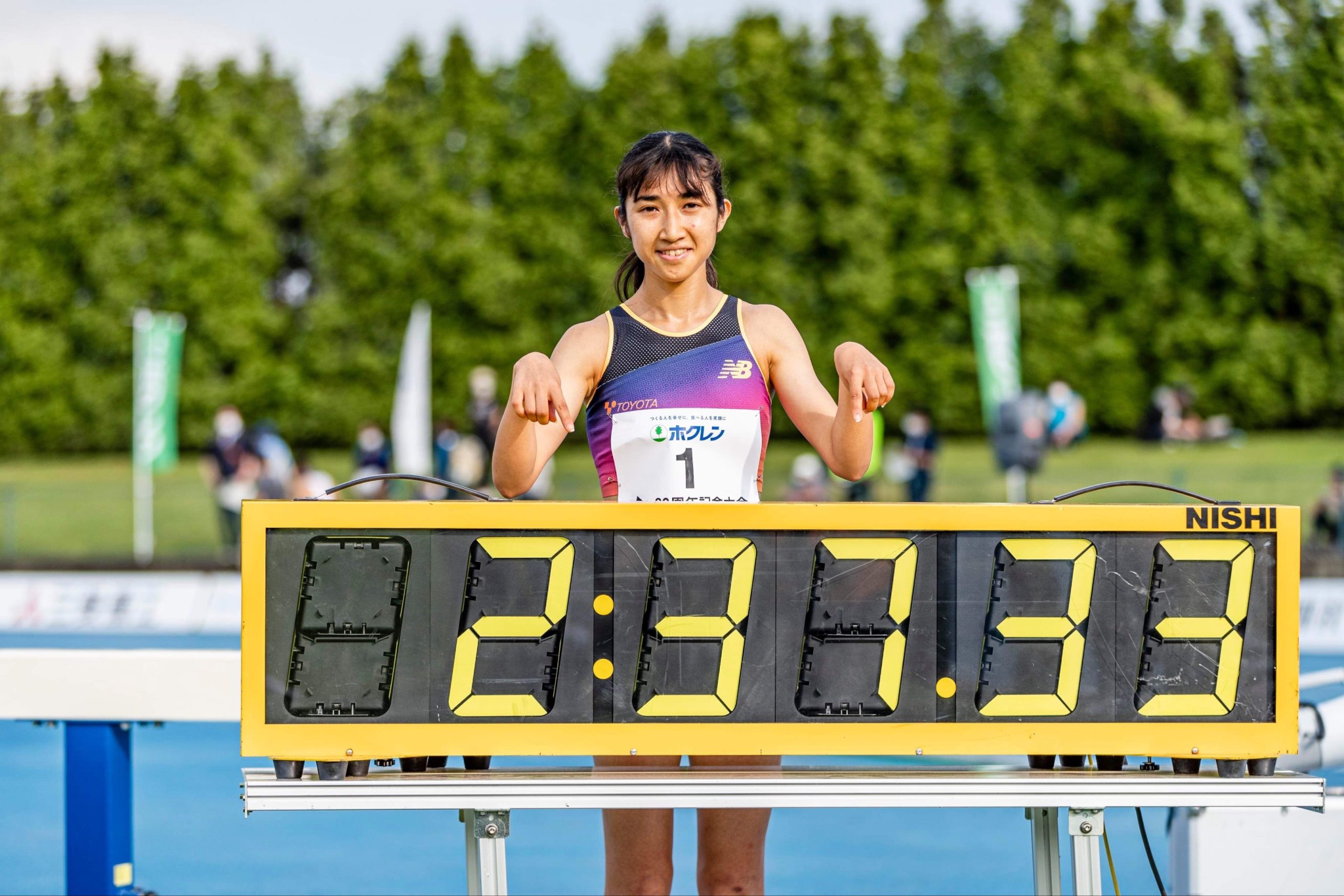 NB公式 - ニュースリリース - 田中希実選手が女子 1000m 日本新記録を